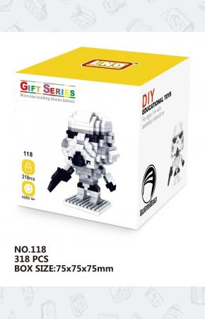 Конструктор из наноблоков Штурмовик