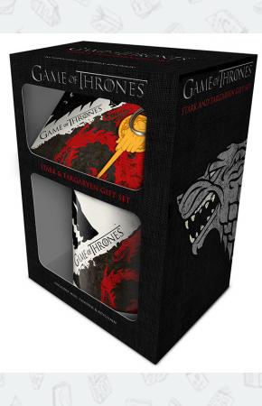 Кружка+костер+брелок Game Of Thrones (Stark and Targaryen)