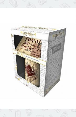 Кружка+костер+брелок Harry Potter (Marauders Map)