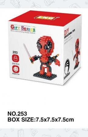 Конструктор из наноблоков Дедпул