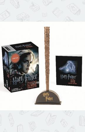 Светящаяся волшебная палочка Гермионы Грейнджер в комплекте со стикер-буком