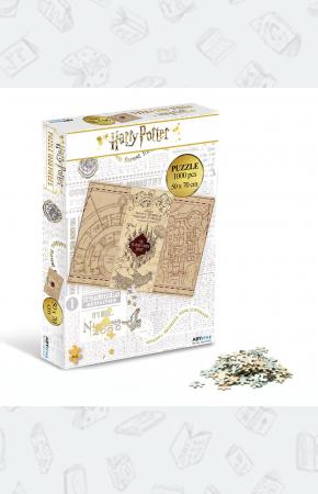Пазл Harry Potter Jigsaw puzzle 1000 pieces Marauder's Map