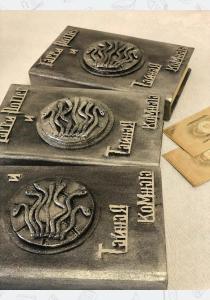 Гарри поттер и Тайная комната, 3D обложка ручной работы