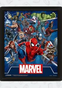 3D постер Marvel (Cinematic Icons) 3D постер Marvel (Cinematic Icons)