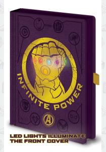 Записная книжка А5 с эффектом 3D Avengers: Infinity War (Gauntlet LED) Записная книжка А5 с эффектом 3D Avengers: Infinity War (Gauntlet LED)