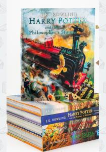 J.K. Rowling. Harry Potter Illustrated Editions (5 book series). Illustrated by Jim Kay J.K. Rowling. Harry Potter Illustrated Editions (5 book series). Illustrated by Jim Kay
